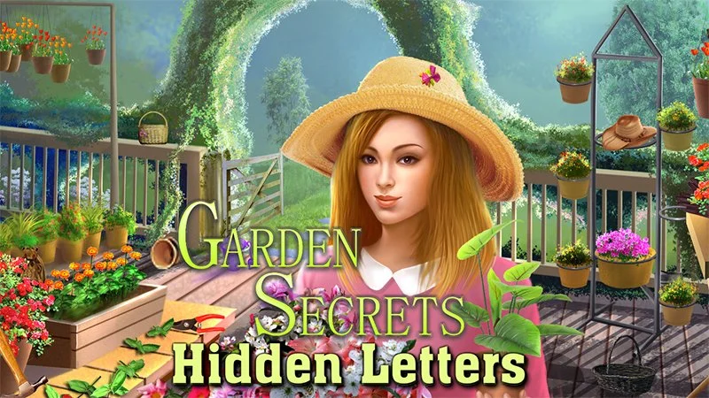 Garden Secrets Hidden Letters